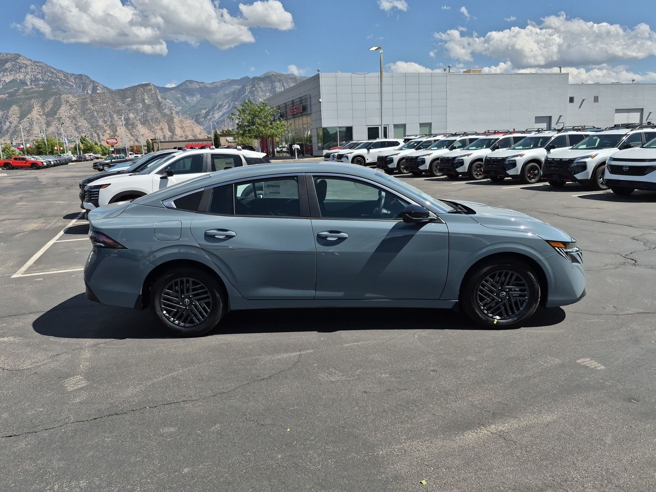 New 2027 Atlantic Gray Metallic Nissan SV image 2