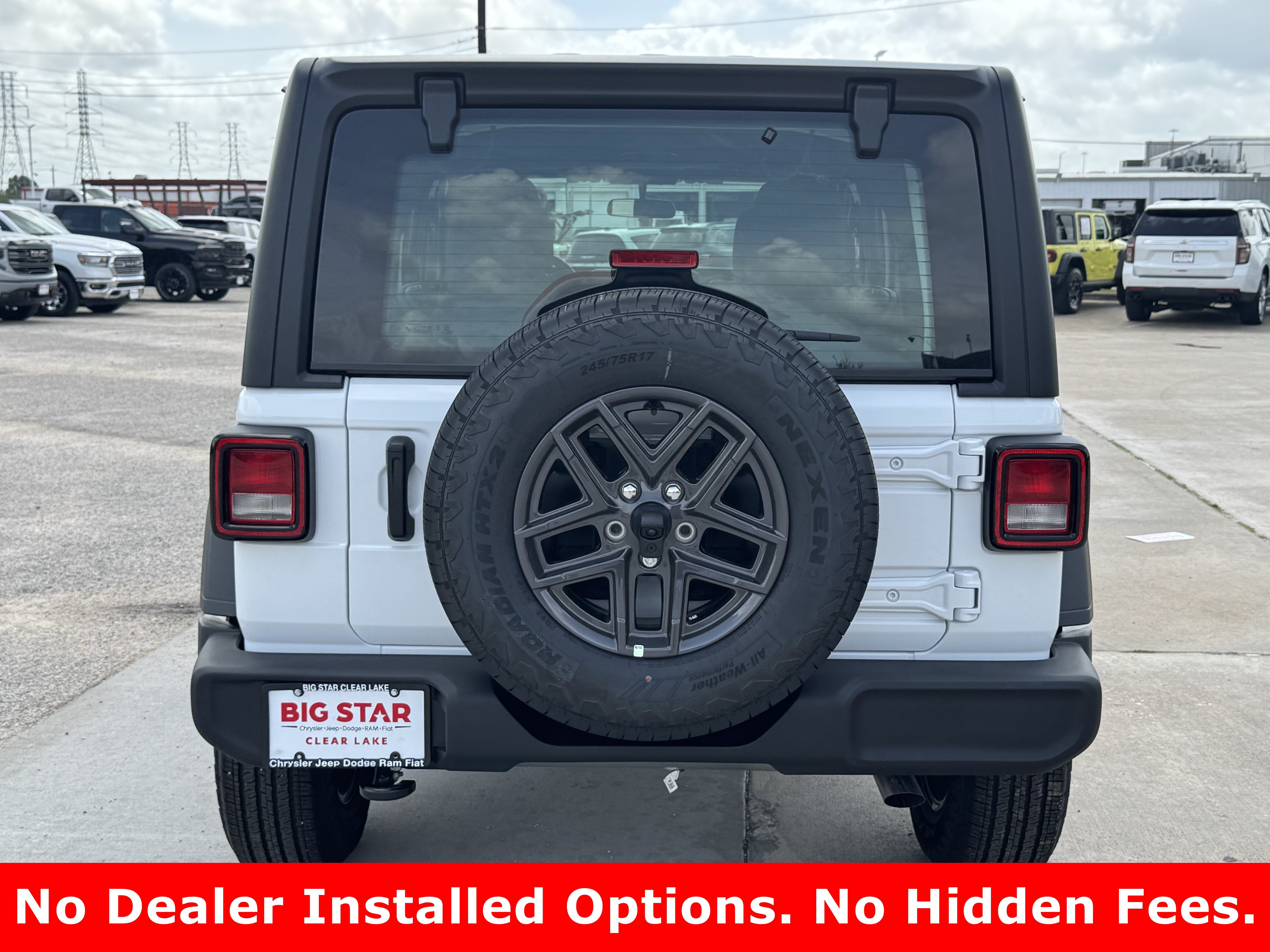 New 2026 Bright White Clearcoat Jeep Sport image 8