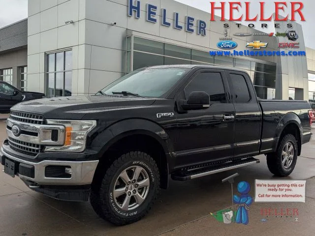 Used 2018 Shadow Black Ford XLT image 1