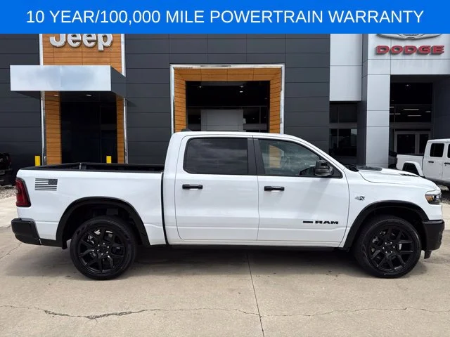 New 2026 White Ram Laramie image 2