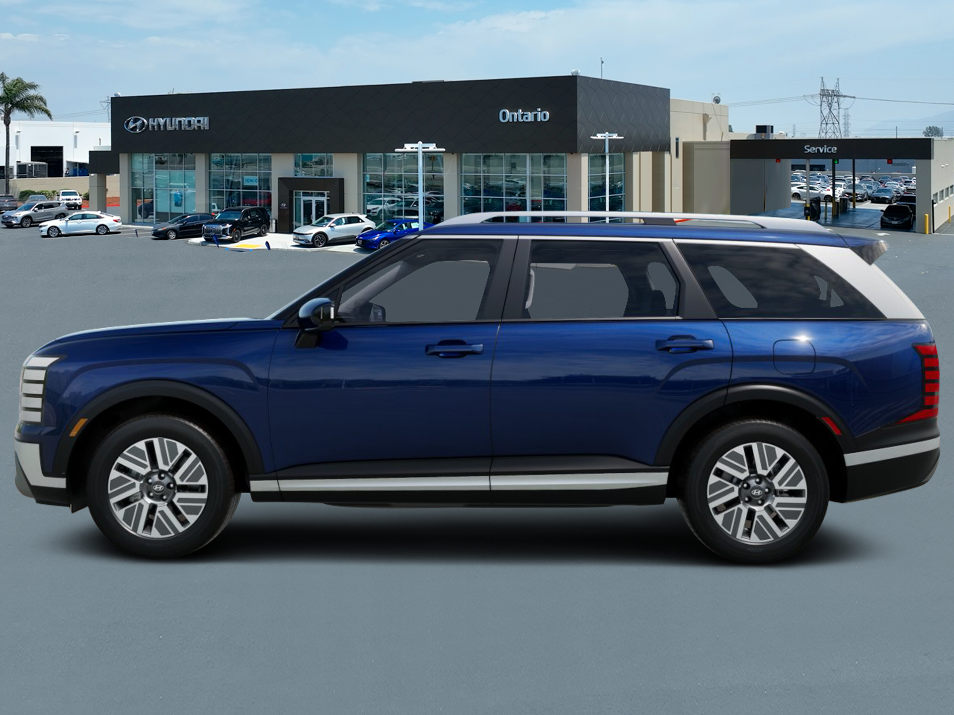 New 2026 Blue Hyundai Blue SEL image 2