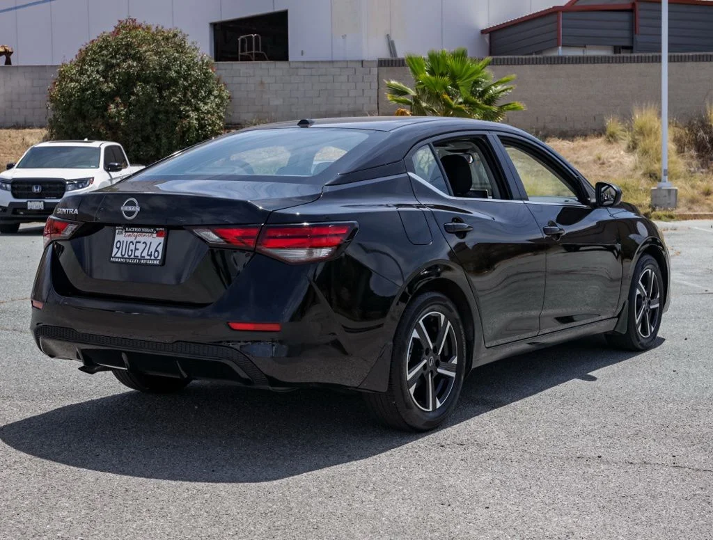 Used 2025 Black Nissan SV image 3