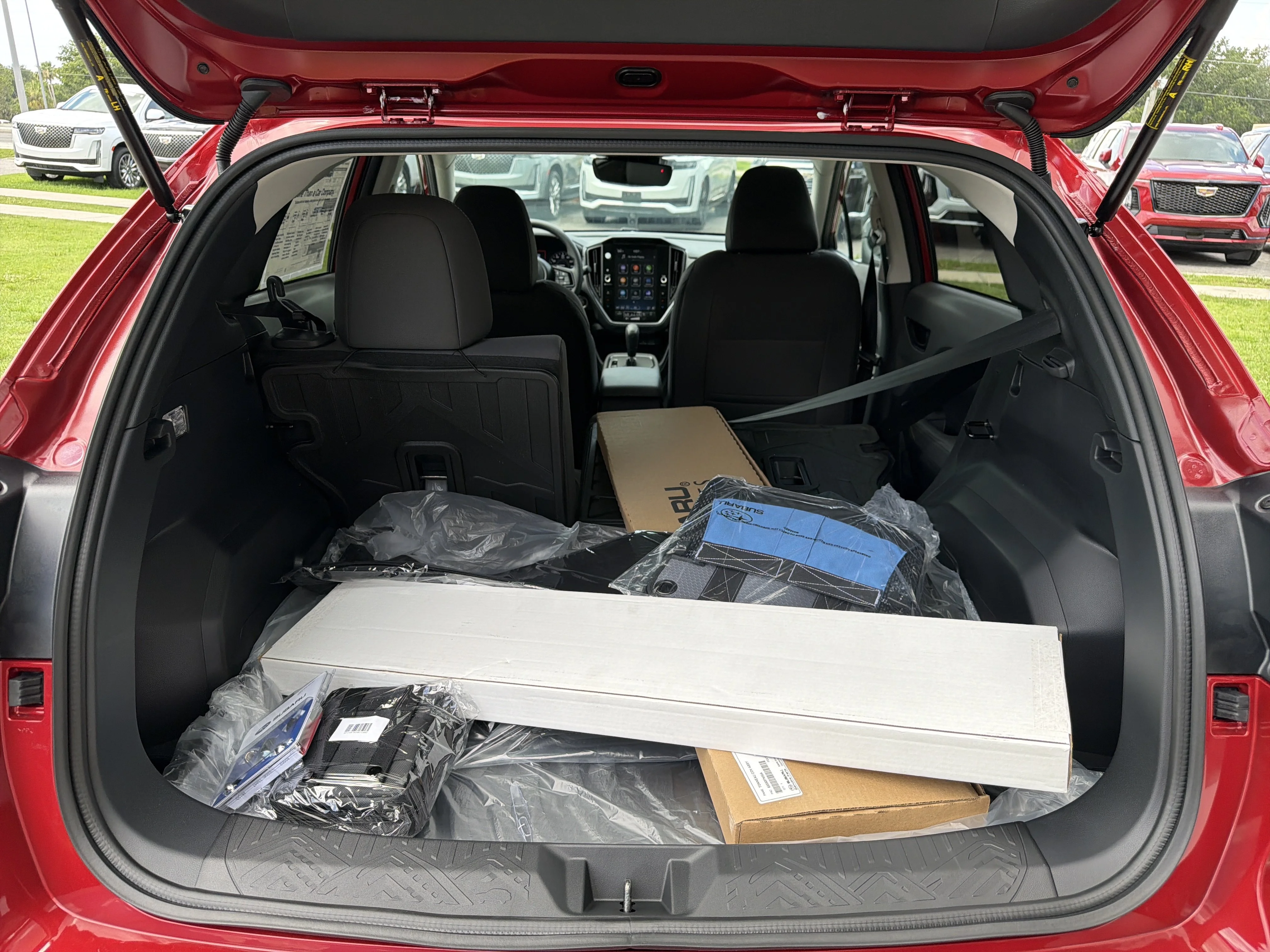 New 2026 LITHIUM RED PEARL Subaru Premium image 12