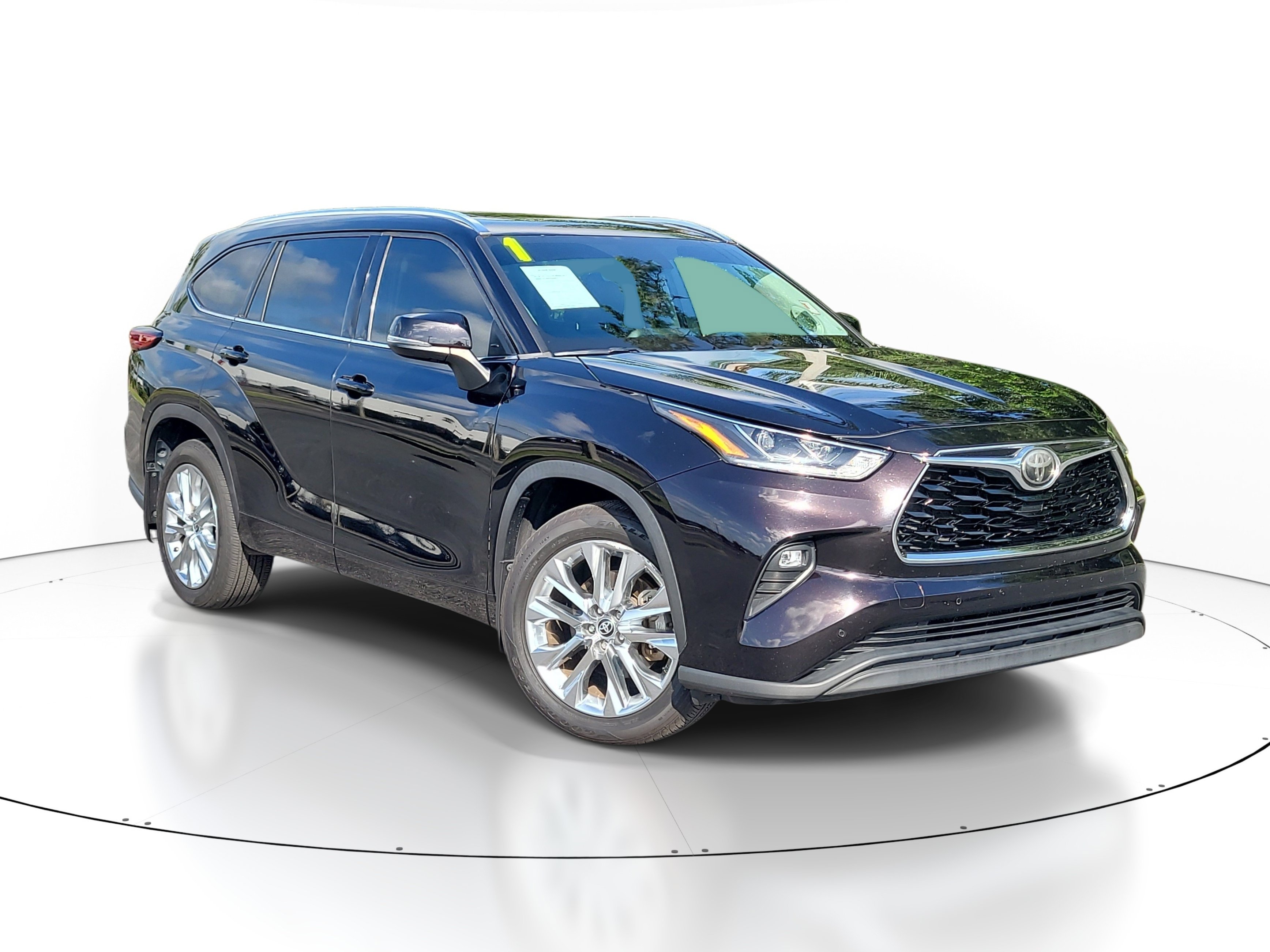 Used 2021 Amber Toyota Limited image 1