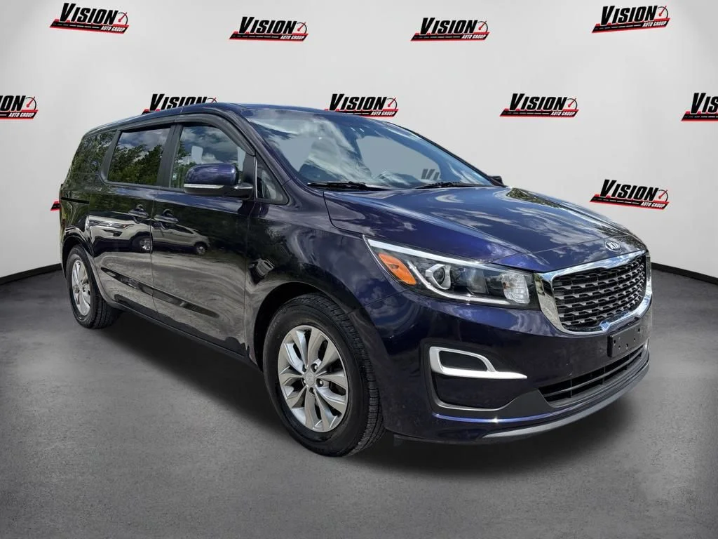 Used 2020 Blue Kia LX image 3