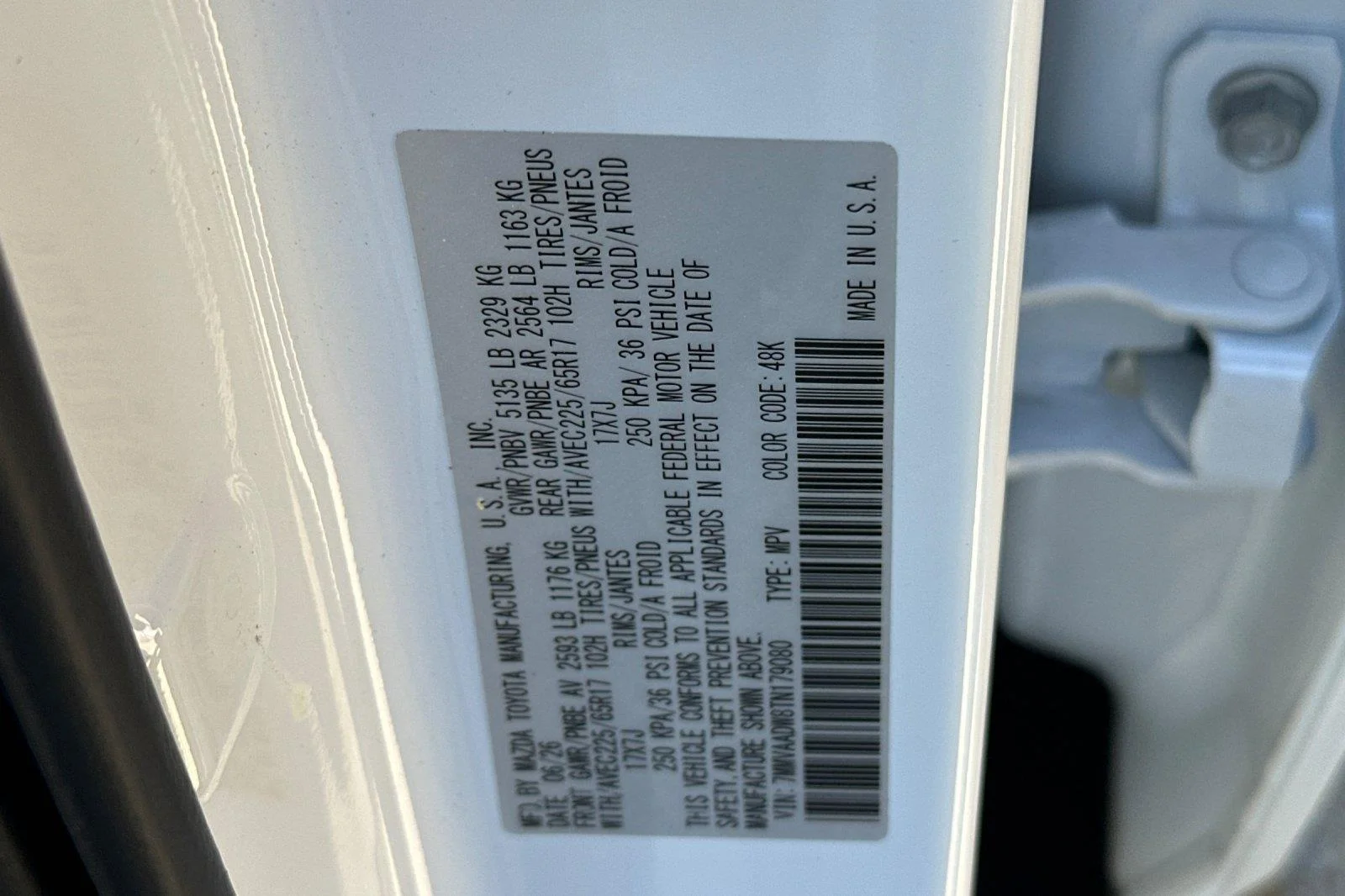 New 2026 Wind Chill Pearl Mazda Premium AWD image 35