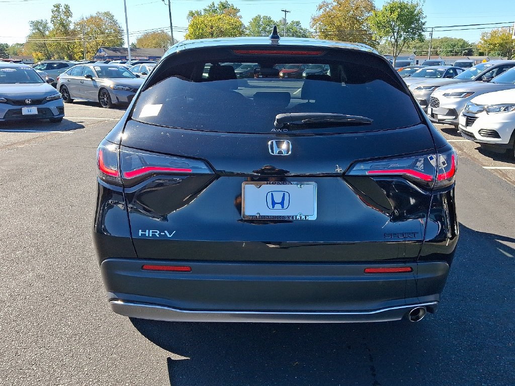 Certified Used 2025 Crystal Black Pearl Honda AWD SPORT image 5