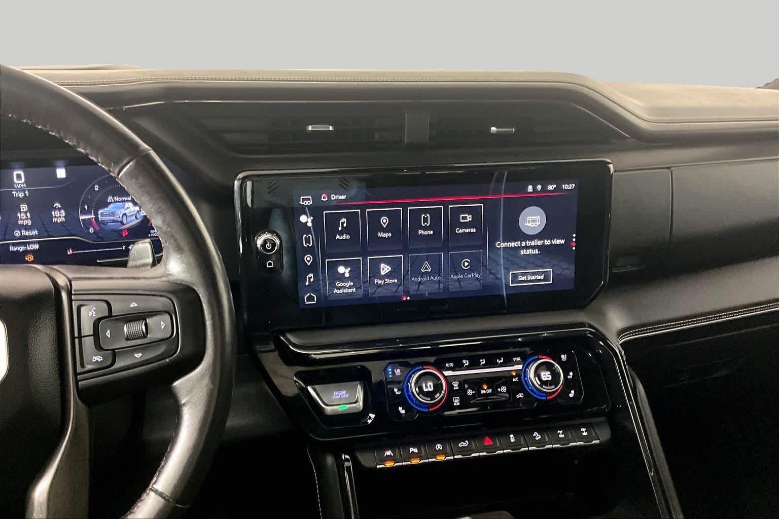 Used 2022 Titanium Rush Metallic GMC AT4X image 7