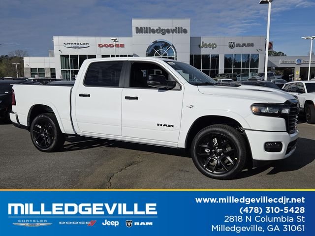 New 2026 Bright White Clear-Coat Exterior Paint RAM Laramie image 1