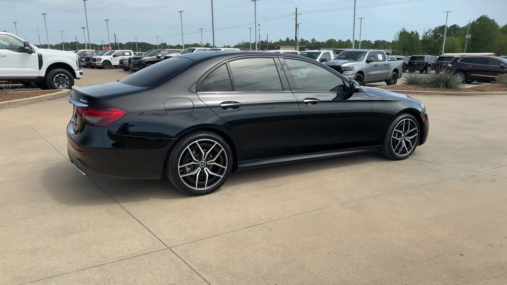 Used 2021 Black Mercedes-Benz E 350 image 8