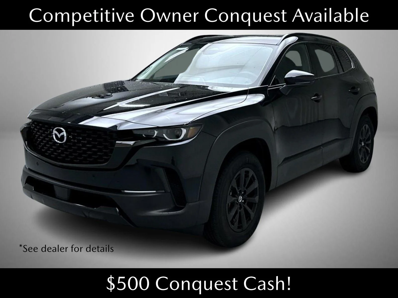 New 2026 Jet Black Mica Mazda Premium AWD image 1