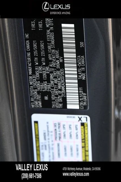 Certified Used 2024 Gray Lexus 350 Premium Plus image 13
