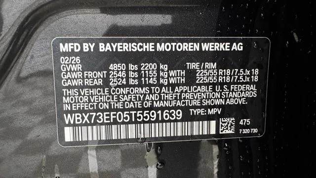 New 2026 Black Sapphire Metallic BMW xDrive28i image 24