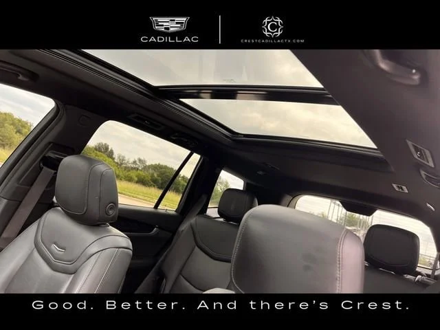Used 2024 Crystal White Tricoat CADILLAC Premium Luxury image 24