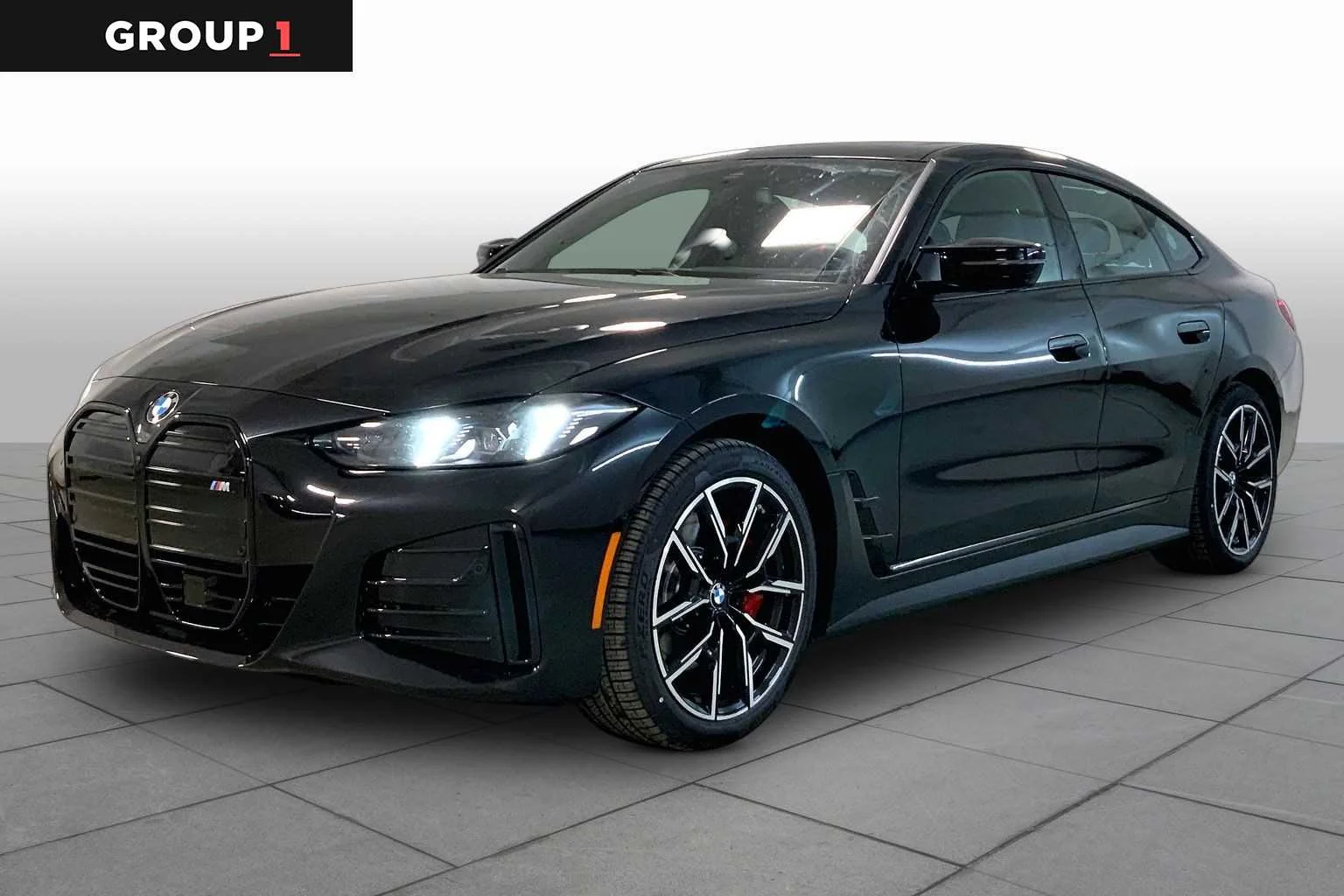 Black Sapphire Metallic 2026 BMW i4 M60 Gran Coupe AWD Sedan All-Wheel Drive