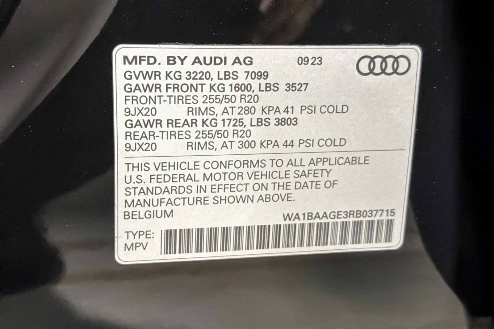 Used 2024 Mythos Black Metallic Audi S line Premium quattro image 26