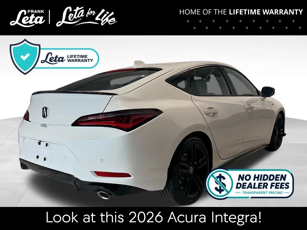 New 2026 White Acura A-Spec Tech Package image 6