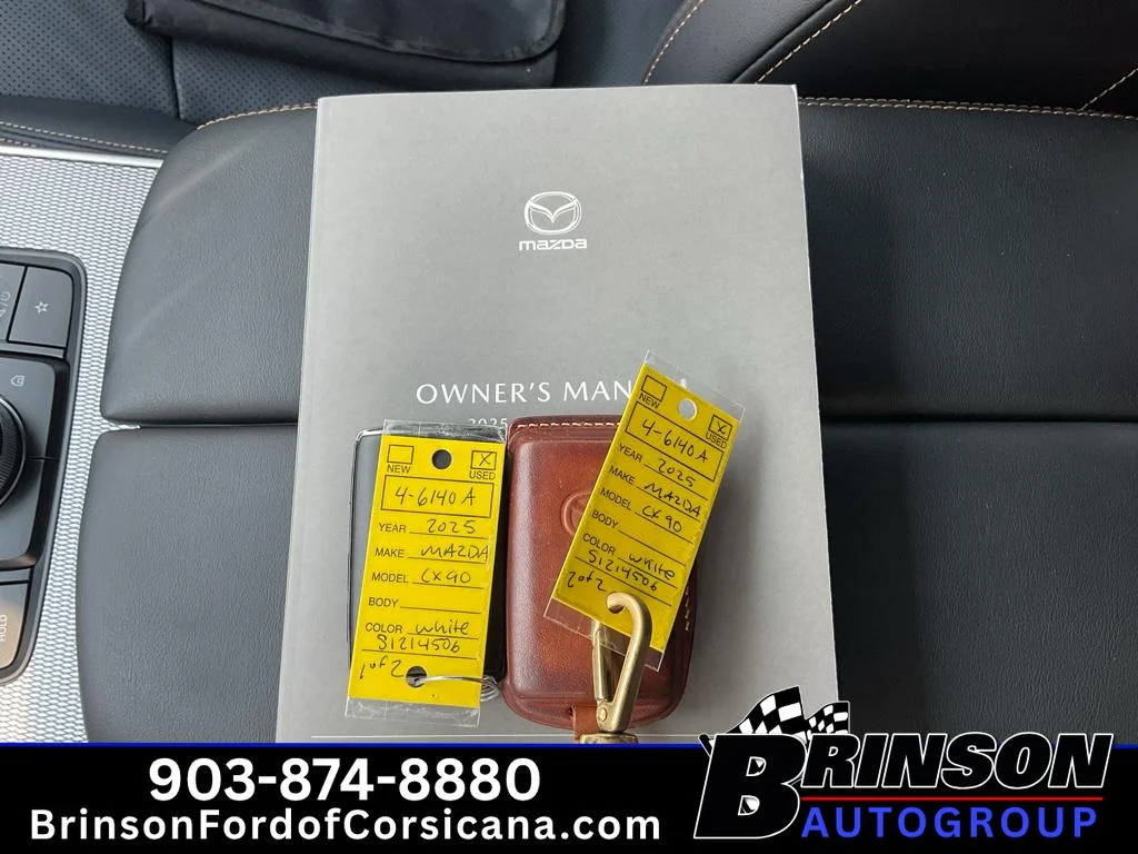 Used 2025 Rhodium White Premium Mazda S Premium Package image 40