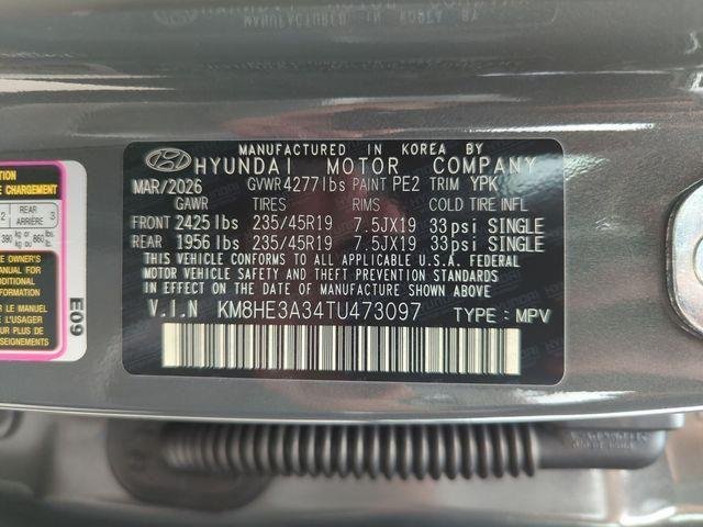 New 2026 Gray Hyundai Limited FWD image 16