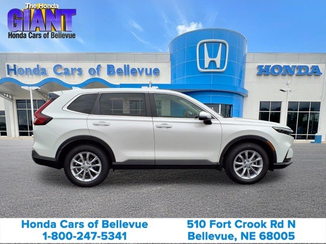 Certified Used 2023 Platinum White Pearl Honda EX-L AWD image 9