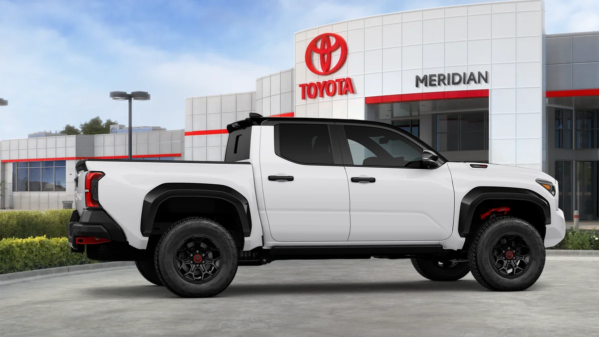New 2026 Ice Cap with Black roof Toyota TRD Pro image 12
