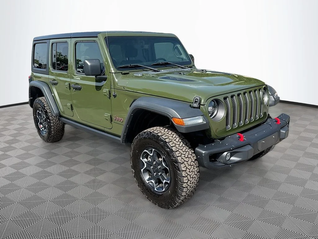 Used 2023 Green Jeep Rubicon image 4