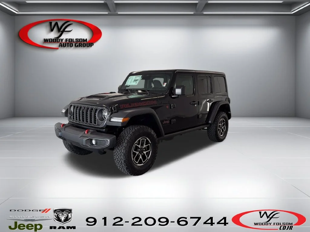 New 2027 Black Clear-Coat Paint Jeep Rubicon image 1