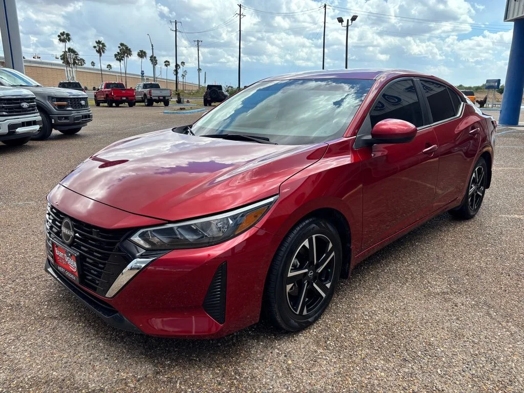 Used 2024 Red Nissan SV image 3