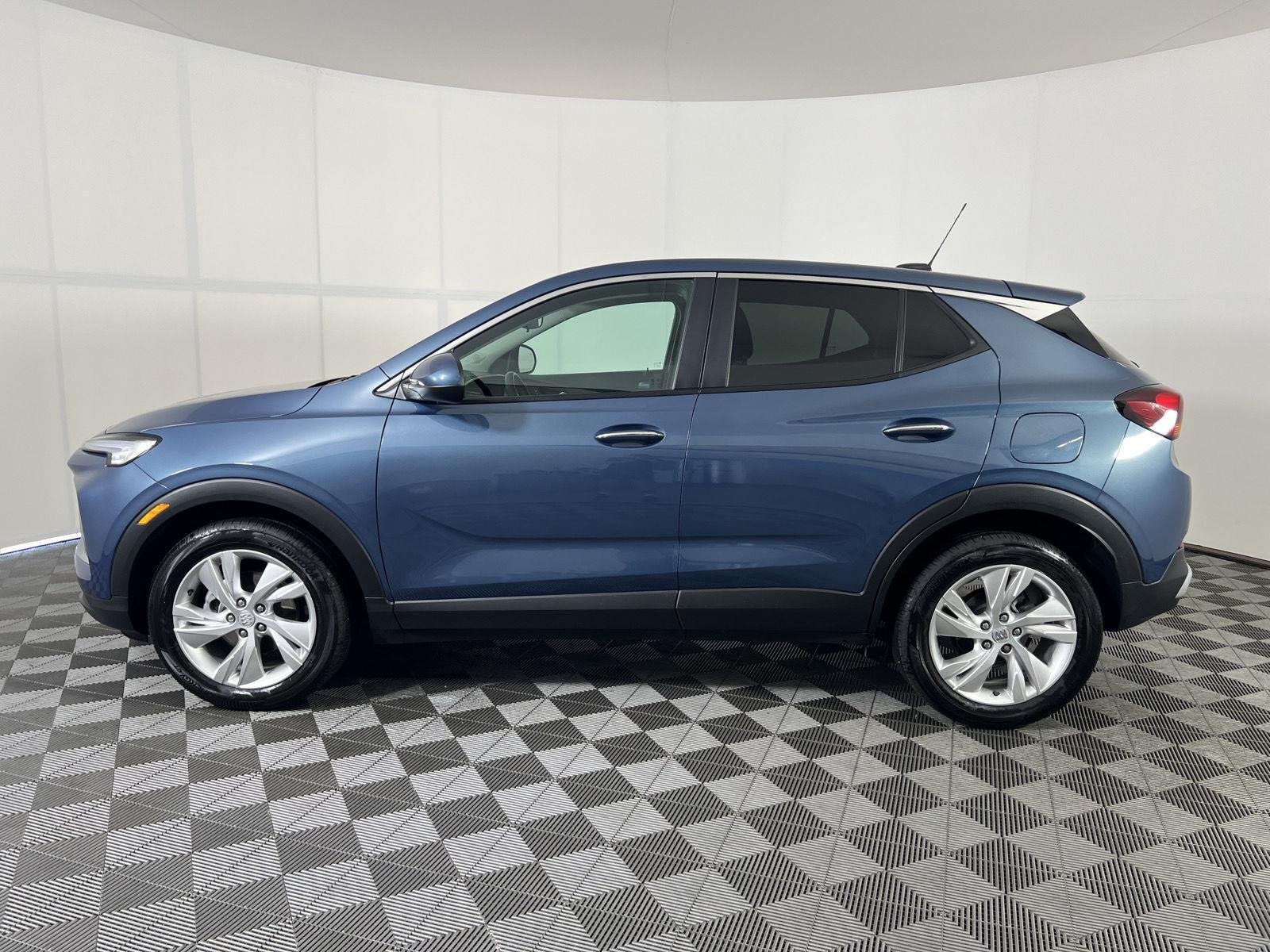 Used 2024 Ocean Blue Metallic Buick Preferred image 25