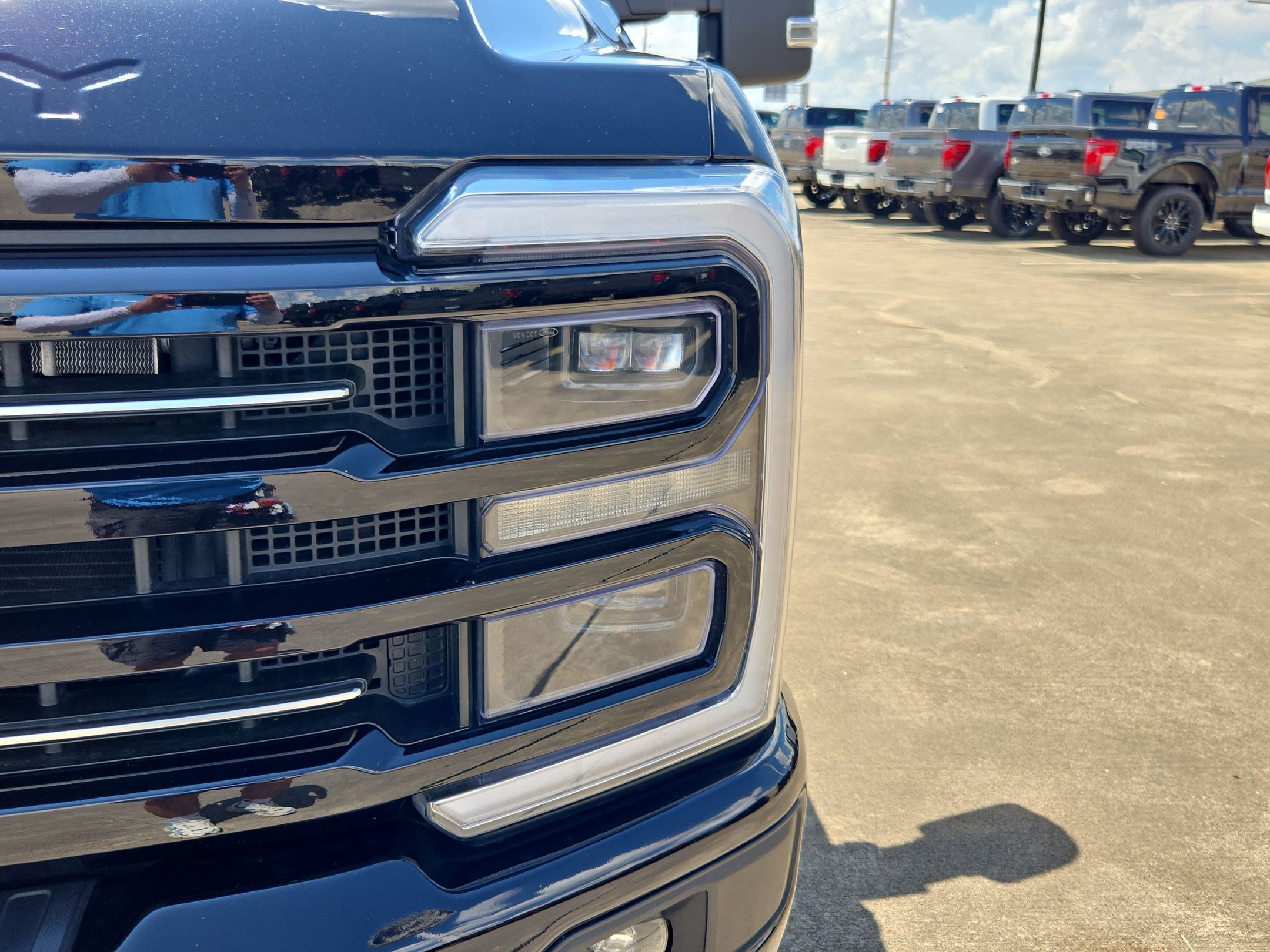 Used 2025 Blue Ford Platinum image 8