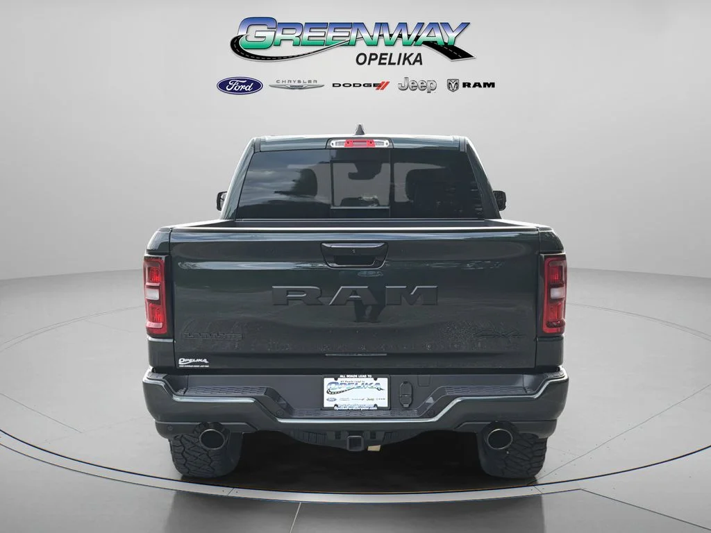 New 2026 Serrano-Green Metallic Exterior Paint RAM Laramie image 11