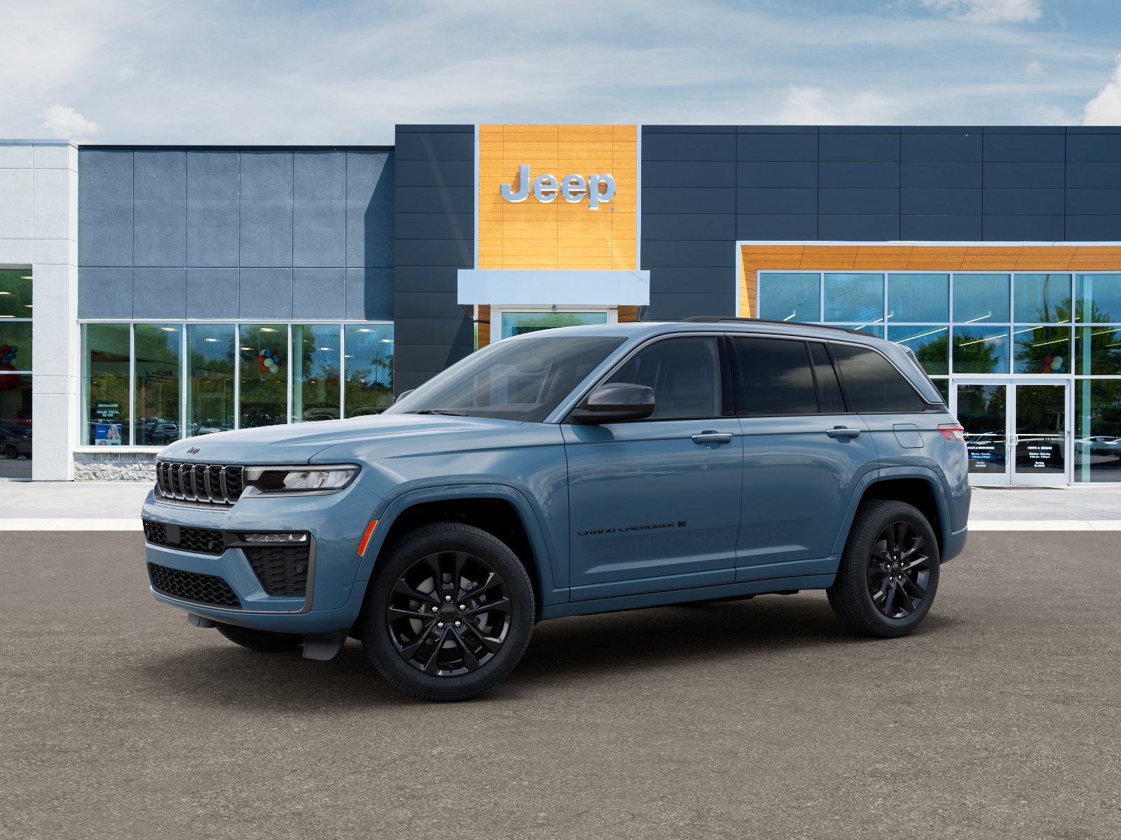 New 2026 Steel Blue Exterior Paint Jeep Limited Reserve image 28