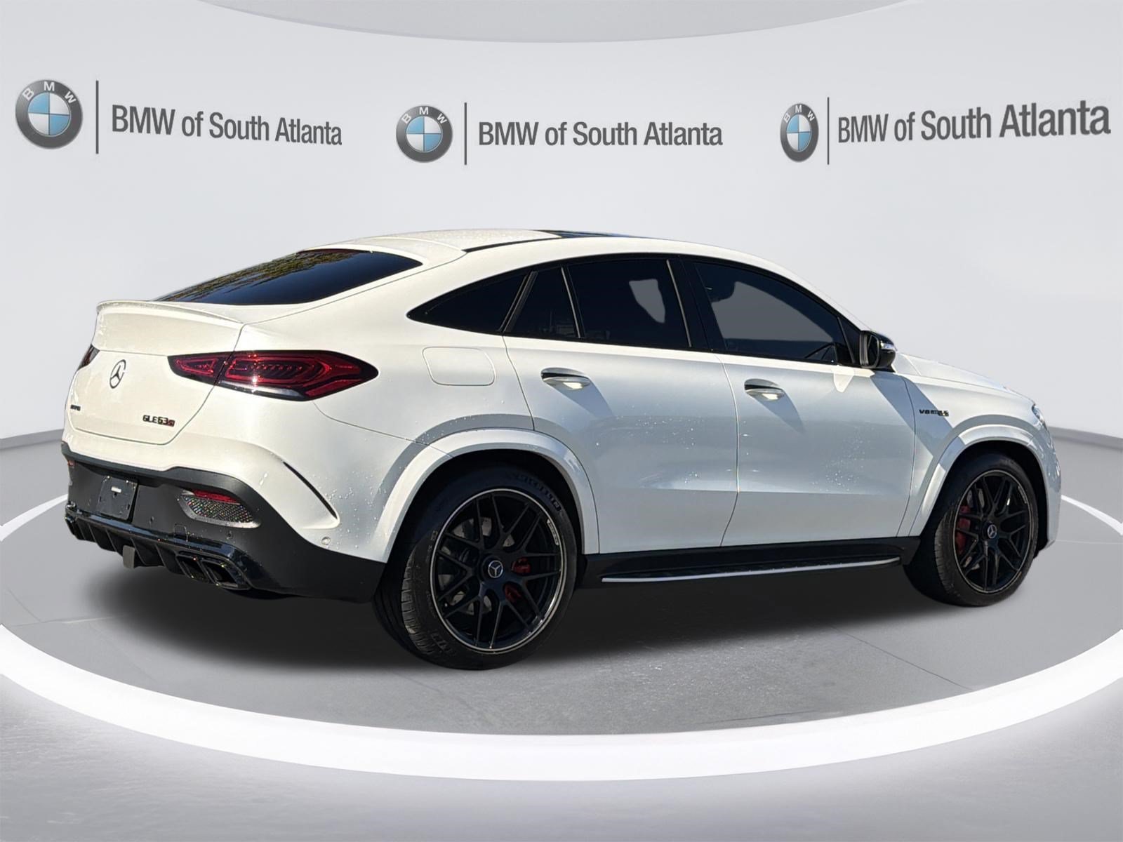 Used 2021 designo Diamond White Metallic Mercedes-Benz AMG® GLE 63 S image 30