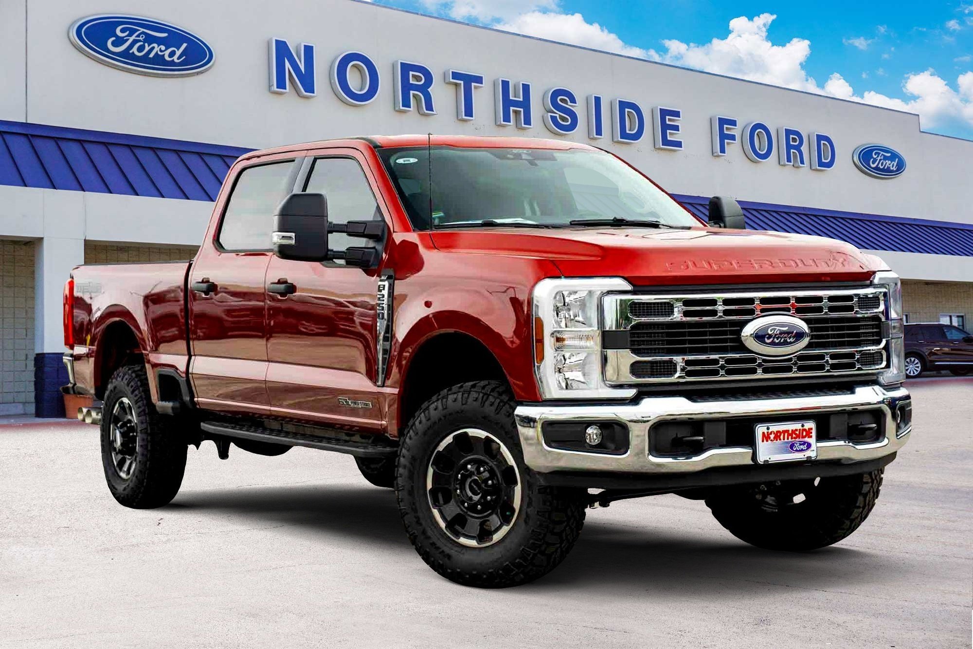 New 2026 Ruby Red Metallic Tinted Clearcoat Ford XLT image 1