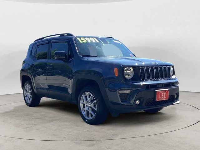 Used 2021 Slate Blue Jeep Latitude image 7