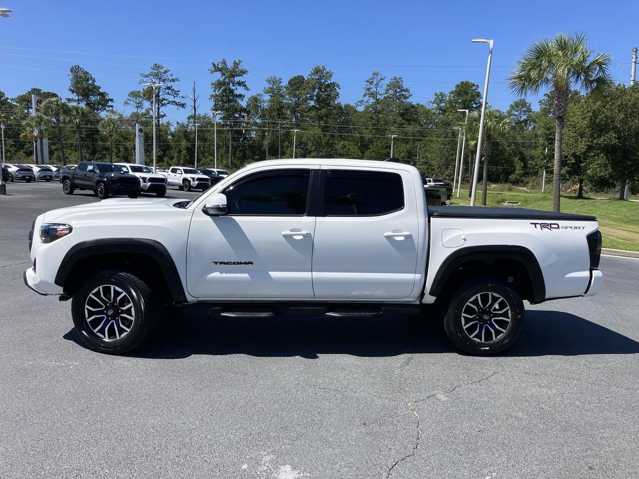 Used 2022 White Toyota TRD Sport Double Cab image 2