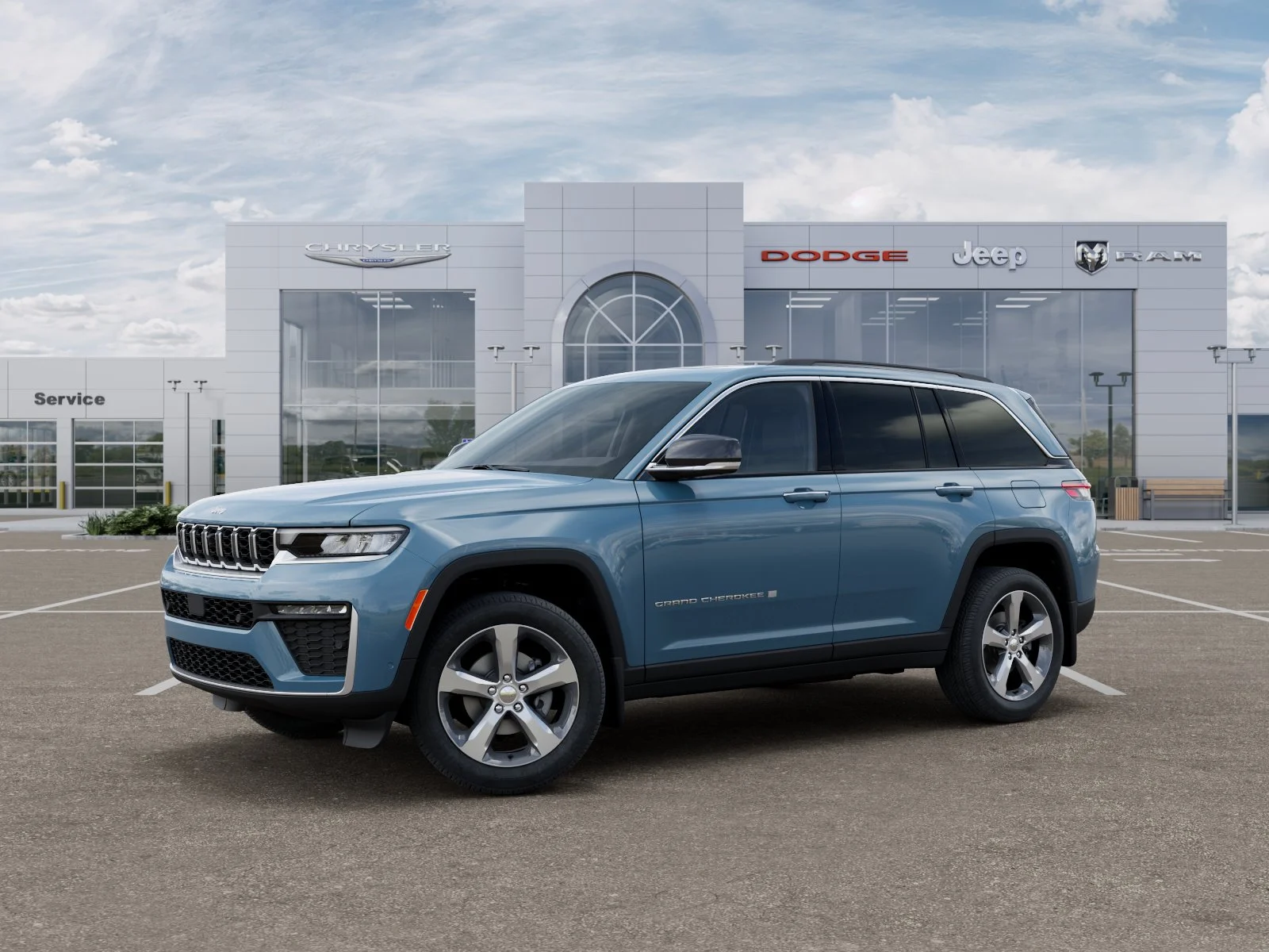 New 2026 Steel Blue Exterior Paint Jeep Limited image 2