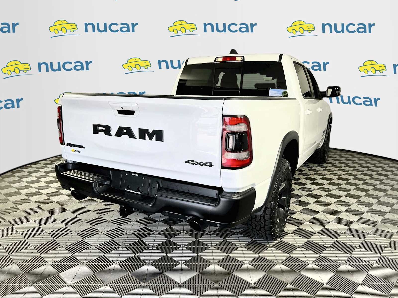Used 2021 Bright White Clearcoat Ram Rebel image 7