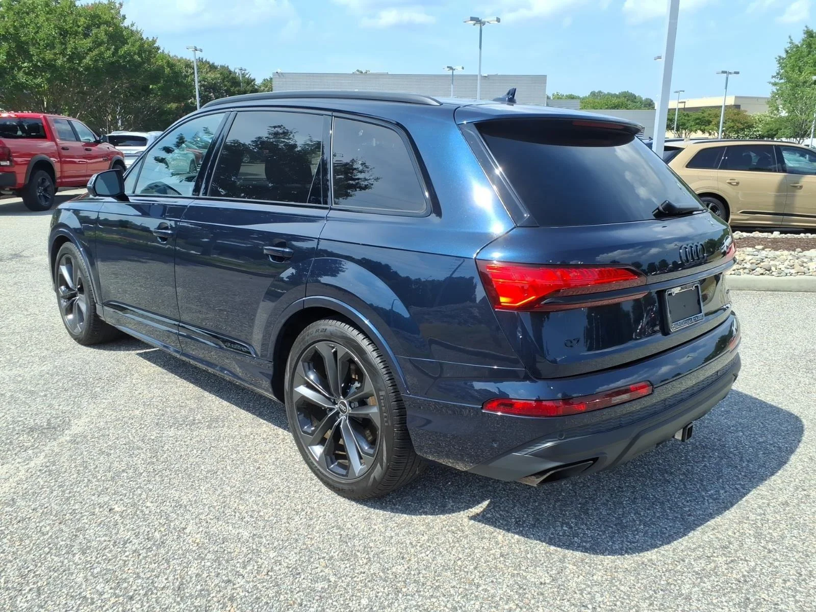 Used 2025 Waitomo Blue Metallic Audi Premium Plus image 8