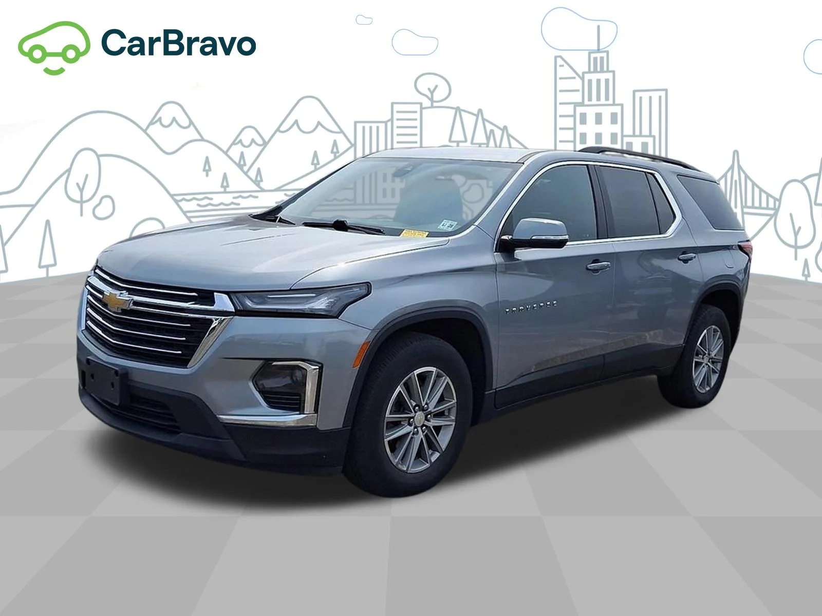 Used 2023 STERLING GRAY METALLIC Chevrolet LT Cloth image 33