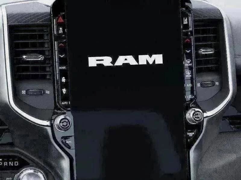 New 2026 Bright White Clear-Coat Exterior Paint RAM Laramie image 16