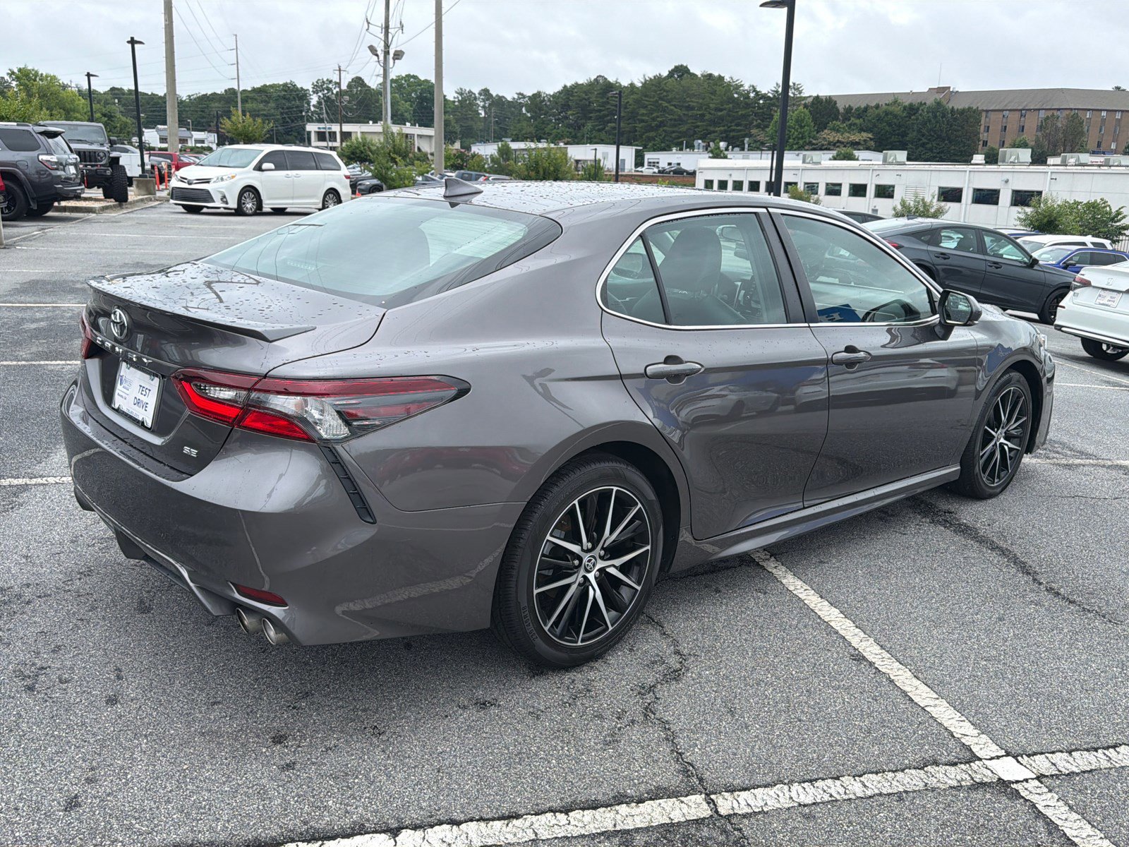 Used 2023 Predawn Gray Mica Toyota SE Nightshade image 9