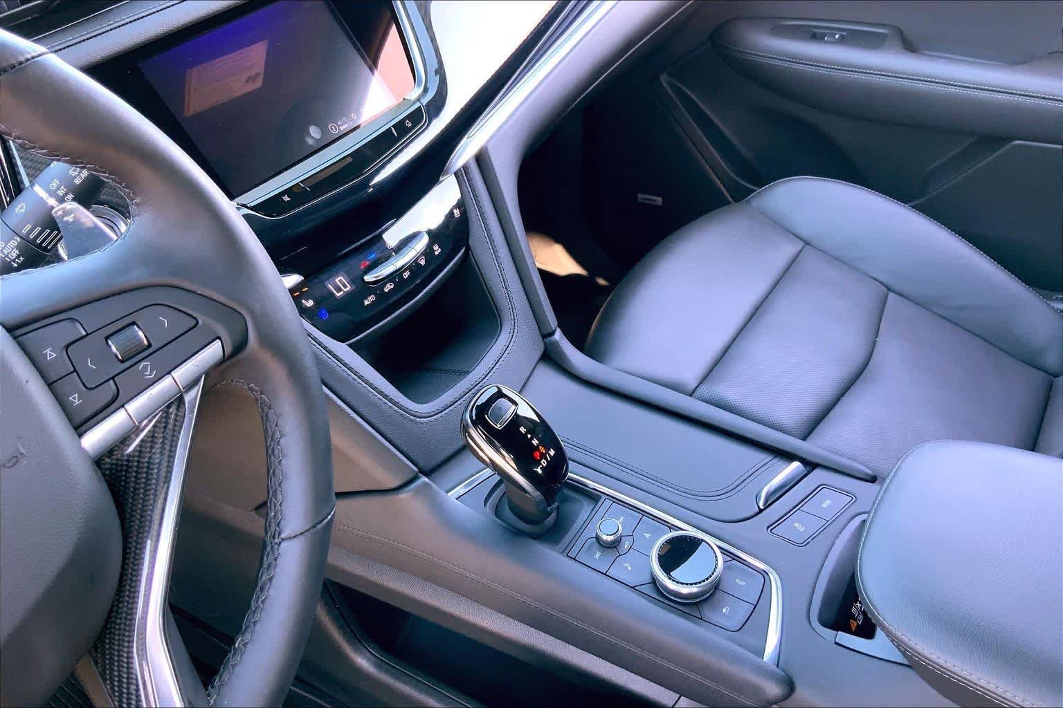 Used 2025 Crystal White Tricoat Cadillac AWD Sport image 16