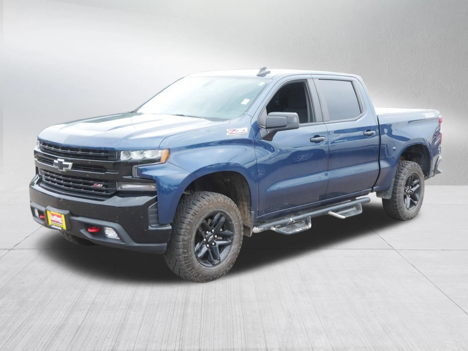 Used 2021 Northsky Blue Metallic Chevrolet LT Trail Boss image 3