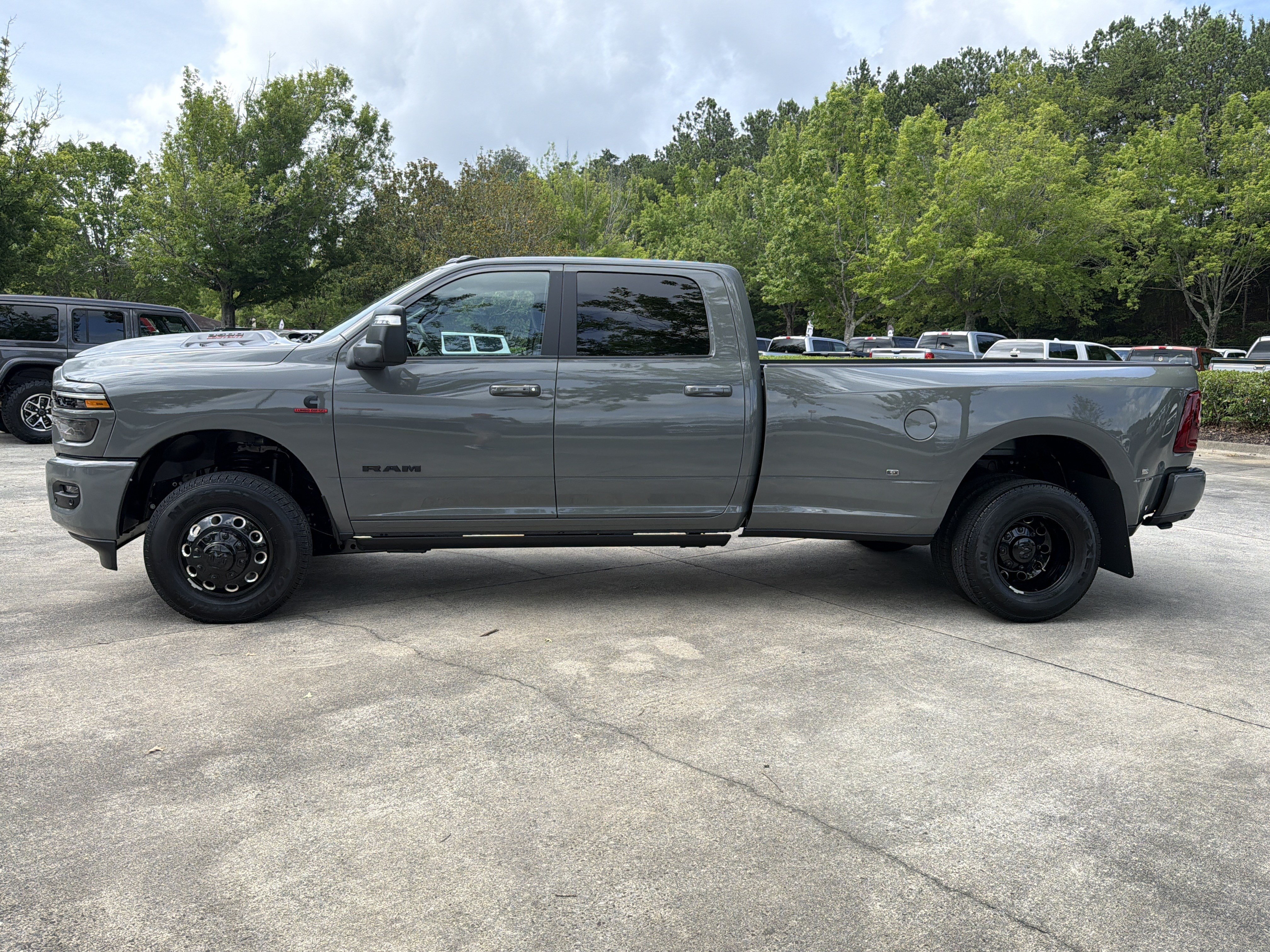 New 2026 Ceramic Gray Clearcoat RAM Laramie DRW / DUALLY image 4