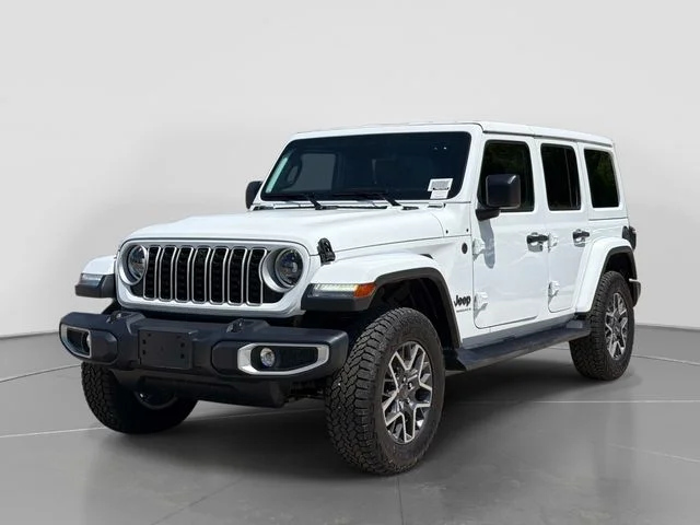 New 2026 Bright White Clear-Coat Exterior Paint Jeep Sahara image 8