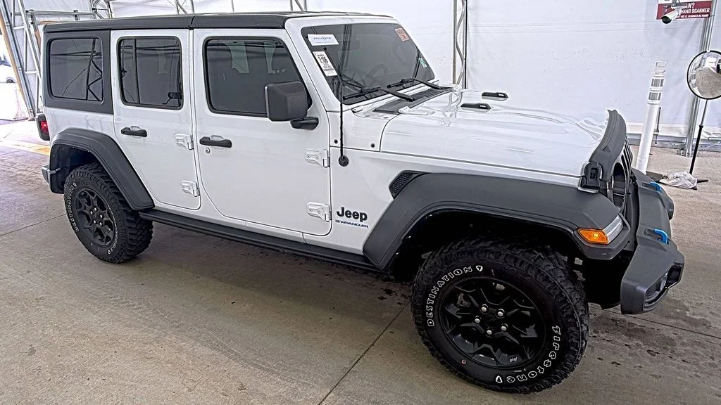 Used 2023 White Jeep Willys 4xe image 3