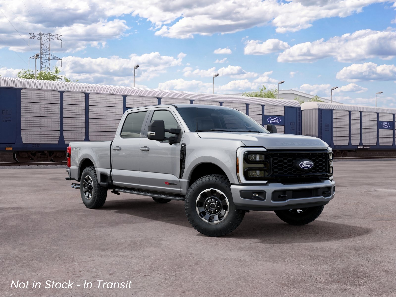 New 2027 Iconic Silver Metallic Ford F-250® XLT image 4