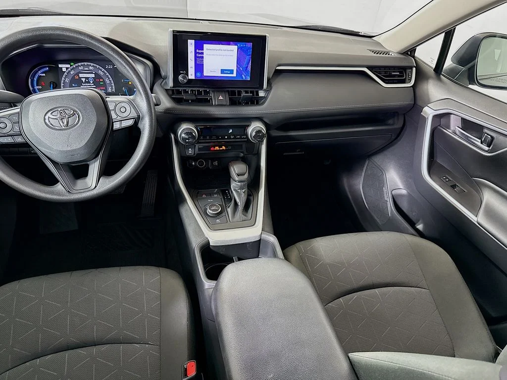 Used 2023 Midnight Black Metallic Toyota Hybrid XLE image 24