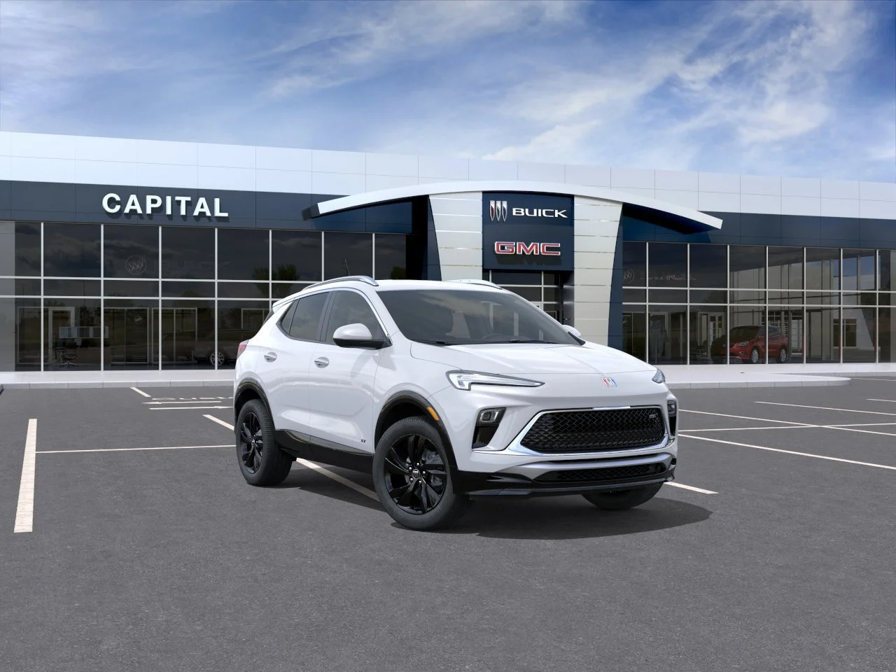 New 2026 Summit White Buick Sport Touring AWD image 2